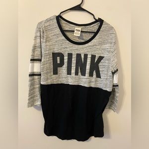 VS Pink Baseball T-shirt